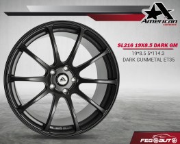 SL216 19X8.5 DARK GM